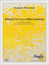 Minuetto alla Boccherini String Quintet cover